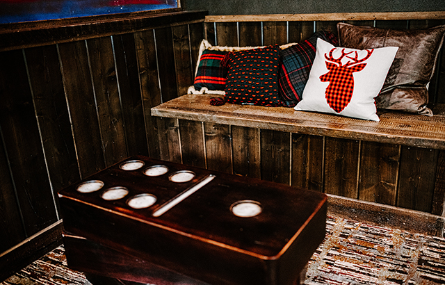 Bar decor seating