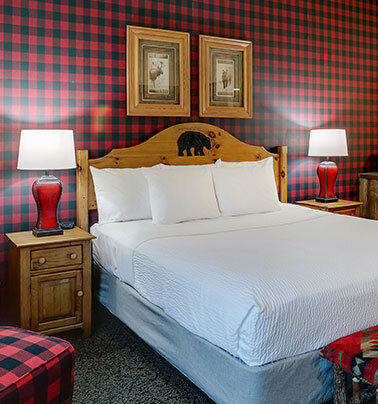 Hotel suite with separate living area in Johnston Iowa
