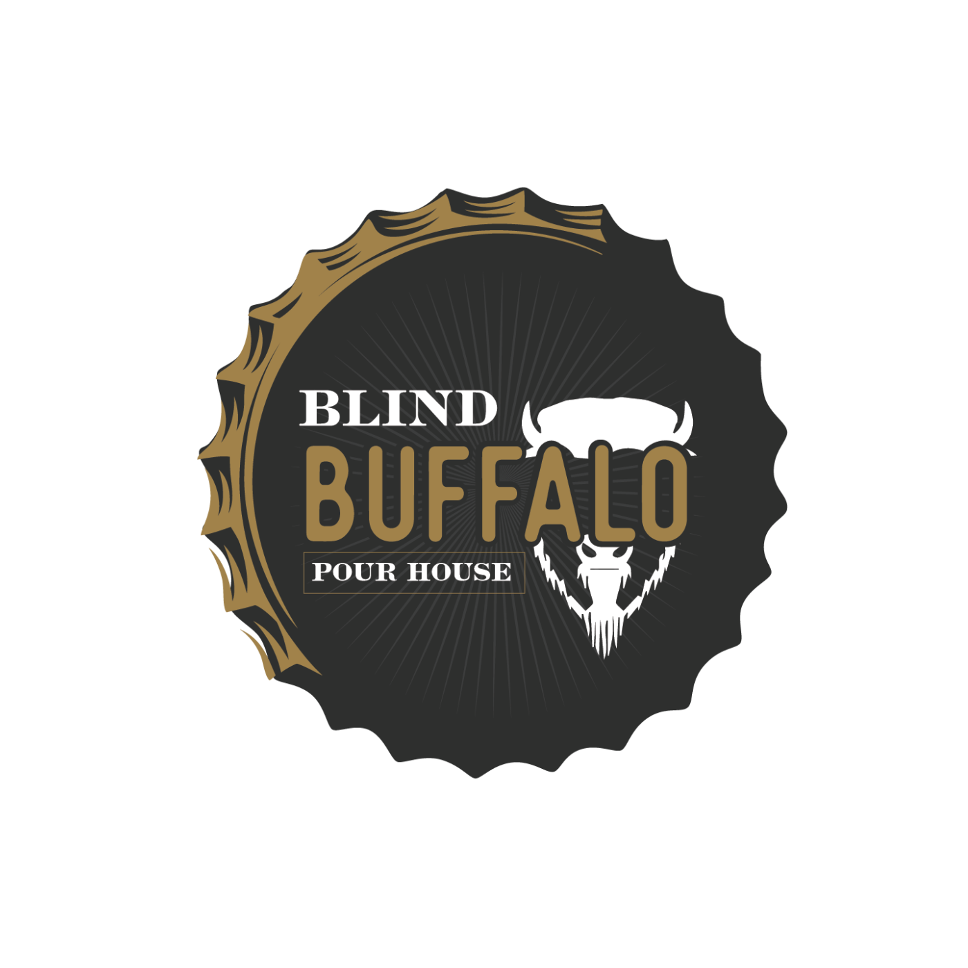 Blind Buffalo Pour House Logo