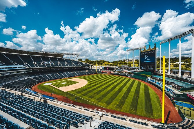 Kauffman Stadium, home of the Kansas City Royals