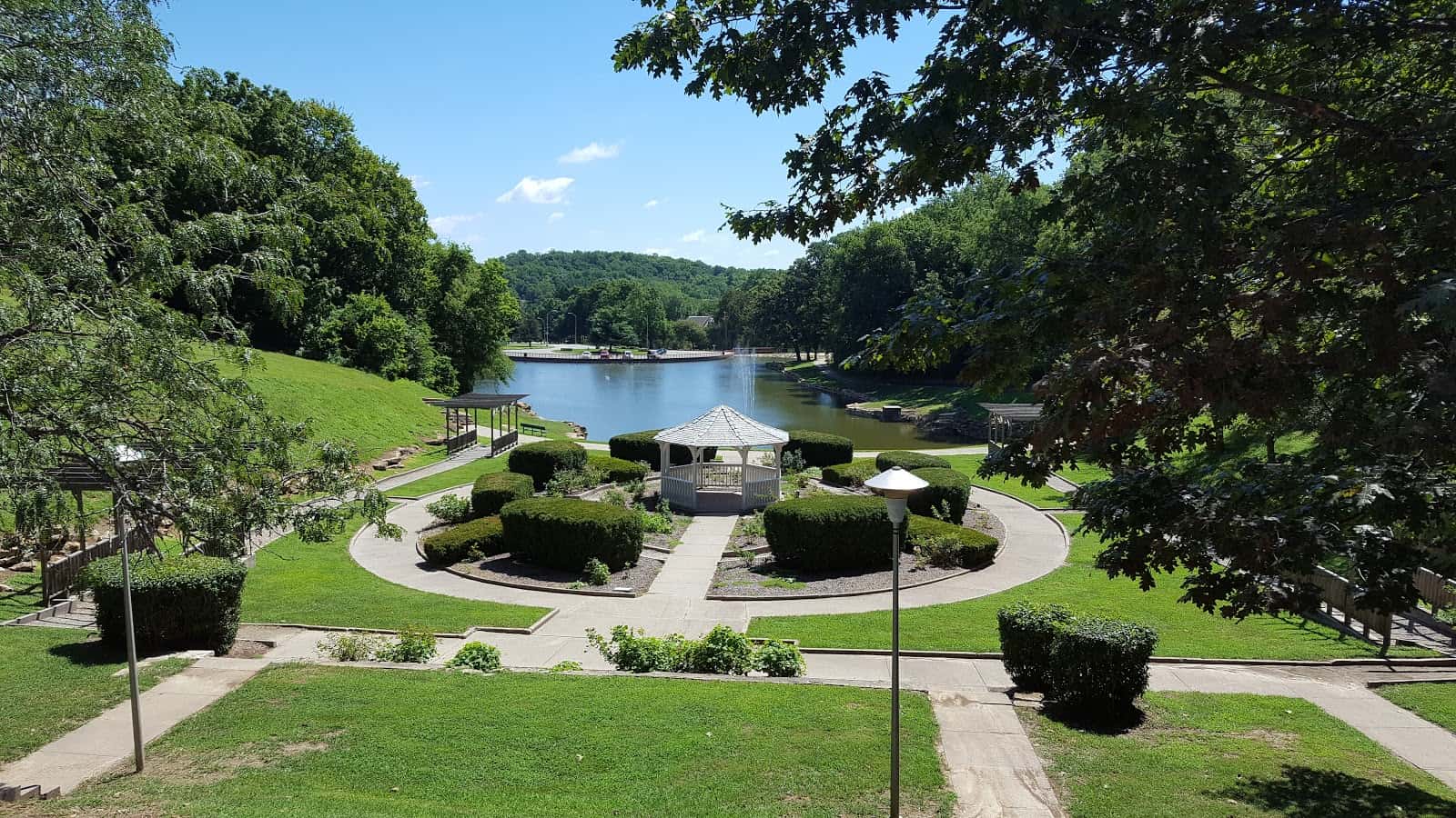Beautiful view of Krug Park, St. Joseph, MO