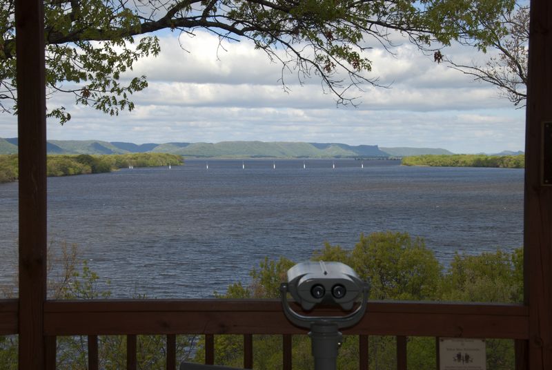 A serene view of Lake Onalaska