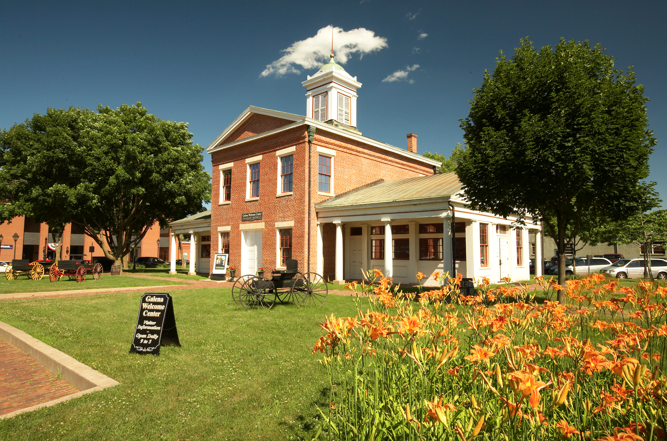 The Old Market House State Historic Site in Galena