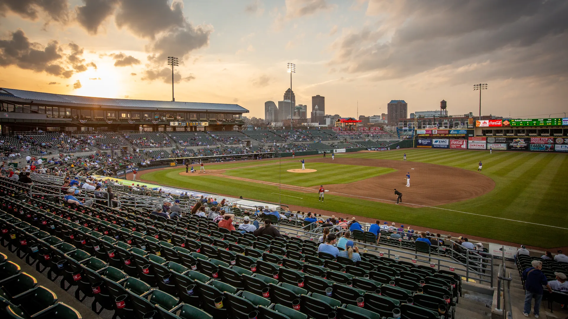 Principal Park, home of the Iowa Cubs