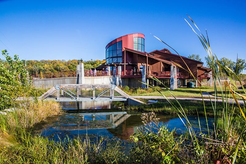 The Remington Nature Center building