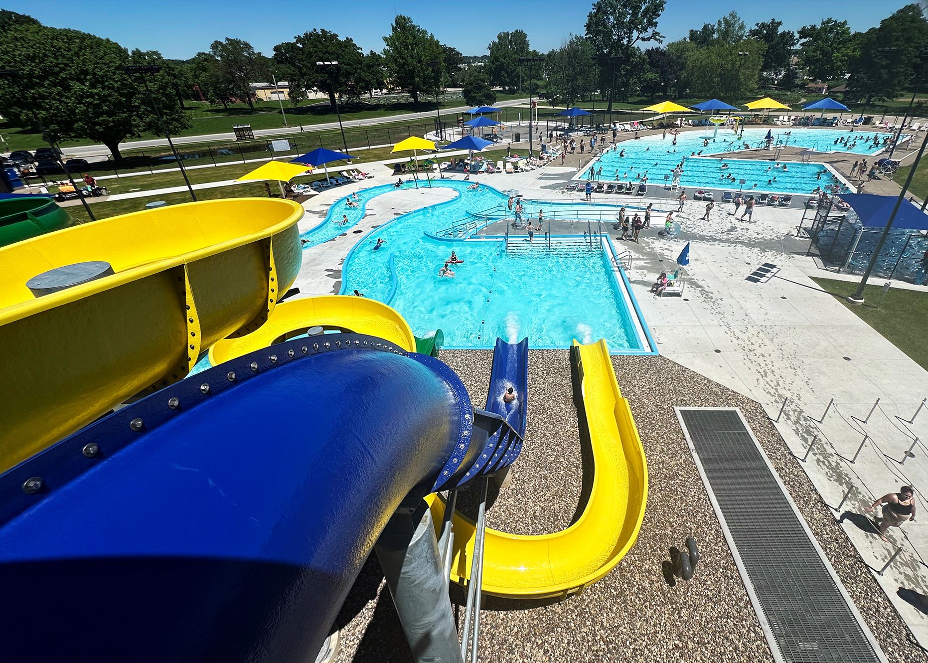 The Riverside Aquatic Center in Moline