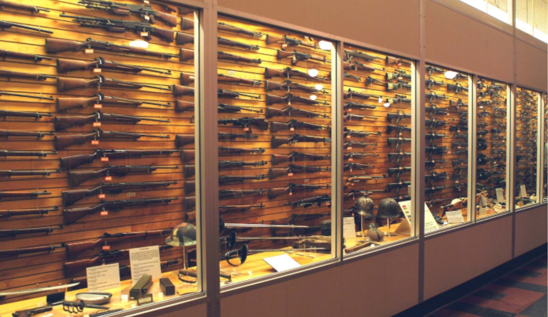 Exhibits at the Rock Island Arsenal Museum