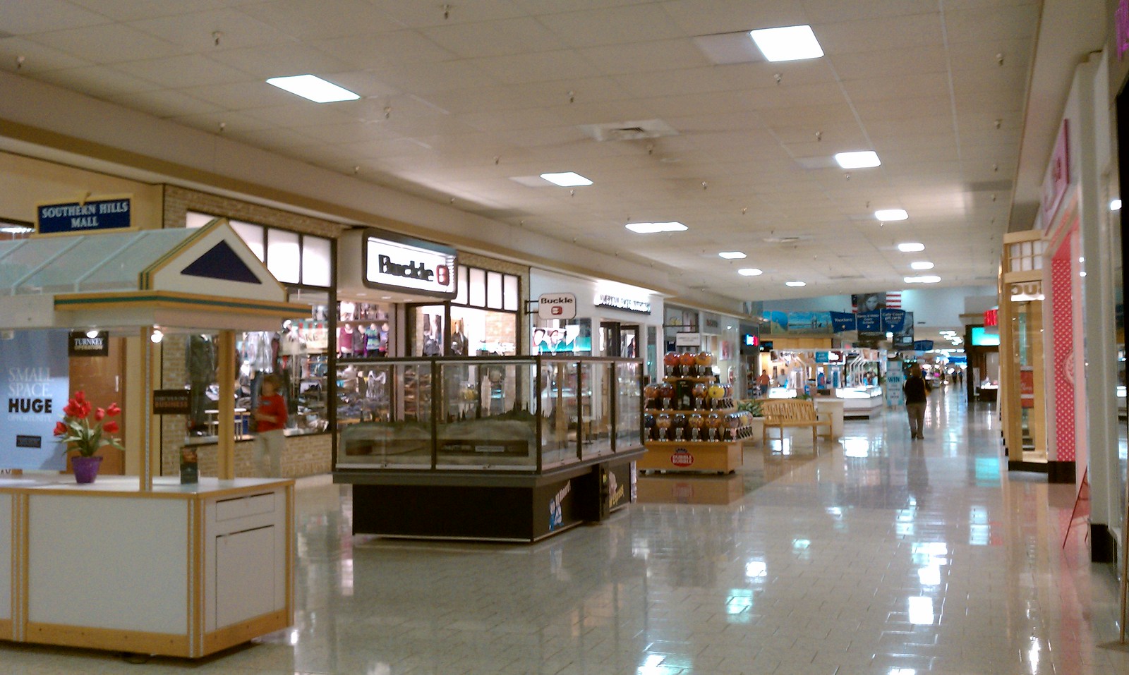 The interior of the Southern Hills Mall