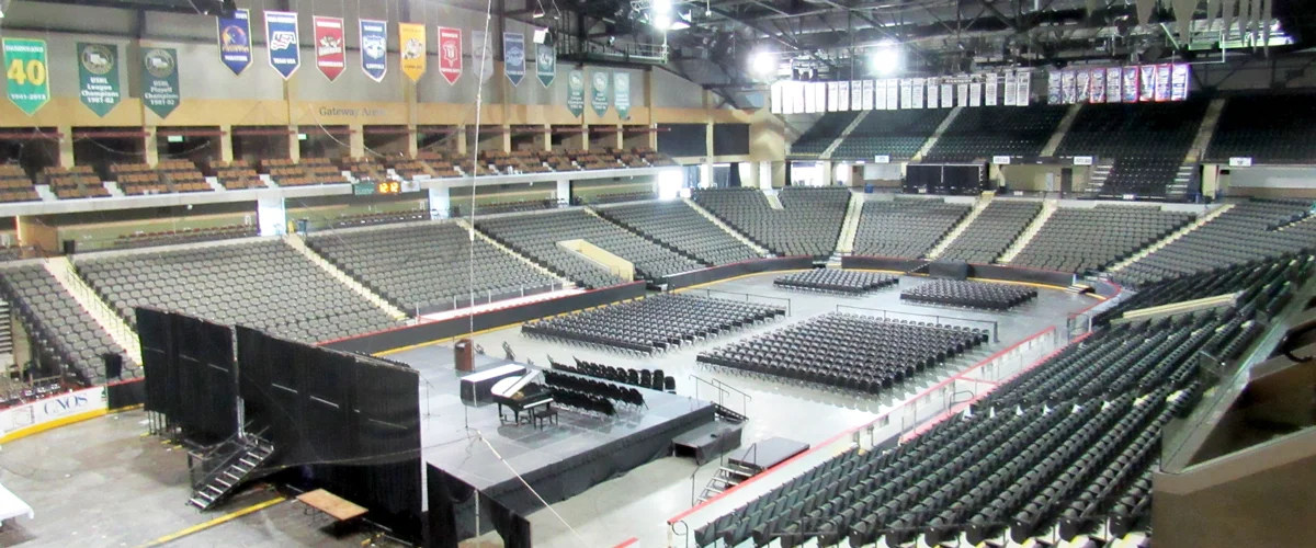 The Tyson Events Center in Sioux City